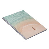 Carnet Vue Drone, Vacances Plage Rose. (Côté Droit)