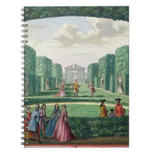 Carnet Vue du bungalow vert au théâtre, de 'H