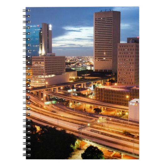 Carnet Vue du centre de ville (Devant)
