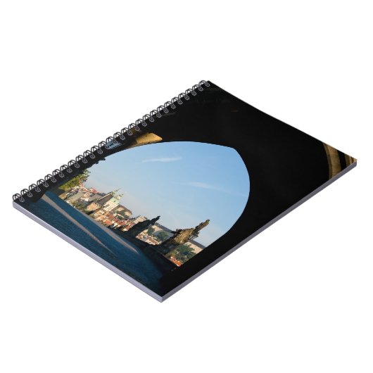 Carnet Vue du pont Charles à Prague (Côté gauche)