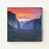 Carnet Vue du tunnel Yosemite (Dos)
