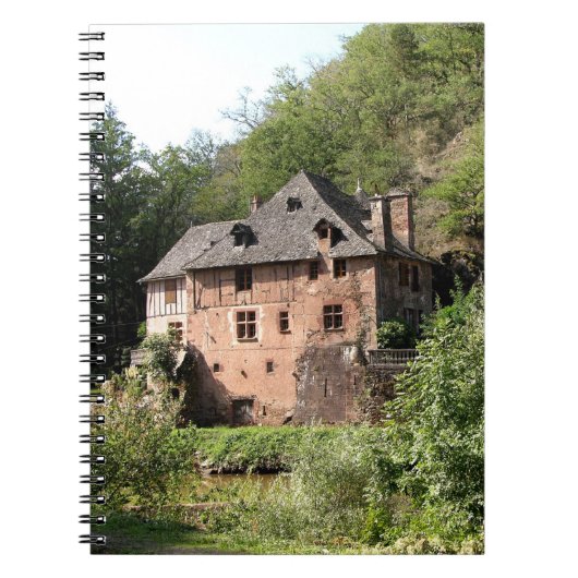 Carnet Vue d'un manoir (photo) (Devant)