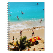 Carnet Vue Élevée Sur La Plage De Waikiki, Honolulu (Devant)