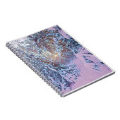 Carnet Vue forestière d'hiver (Côté Droit)