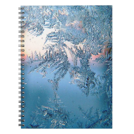 Carnet Vue givré (Devant)