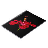 Carnet Vue latérale de l'Hibiscus rouge (Côté gauche)
