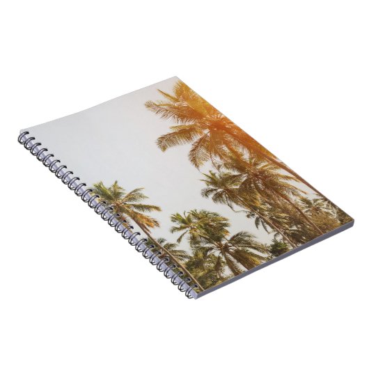 Carnet Vue Pittoresque sur la plage de Palm (Côté Droit)