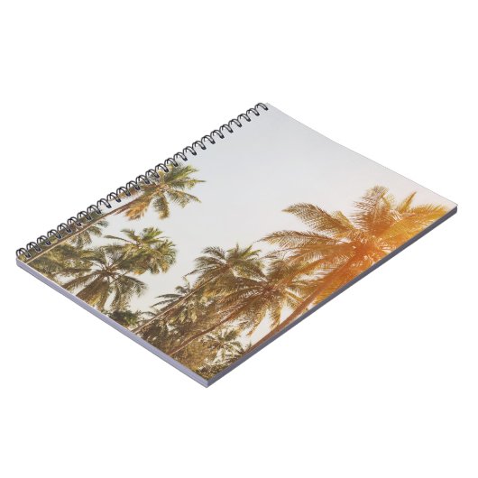 Carnet Vue Pittoresque sur la plage de Palm (Côté gauche)