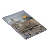 Carnet Vue sur Western Wall Plaza, en fin d'après-midi (Côté Droit)
