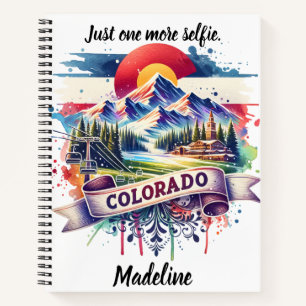 Carnet Vues de montagne estivales du Colorado
