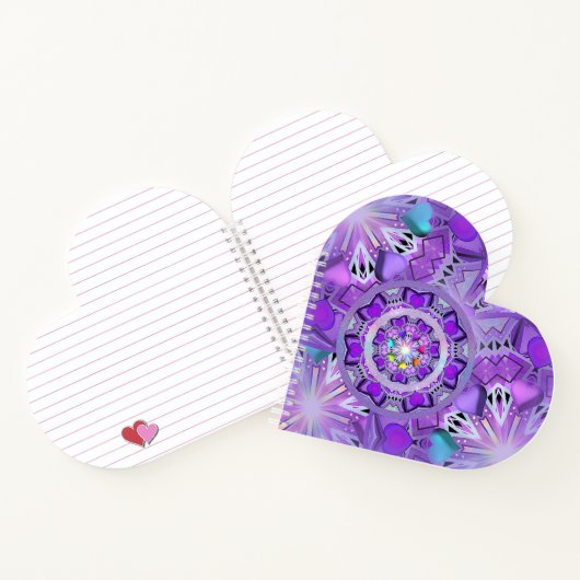 Carnet W2 pourpre (Intérieur)