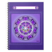 Carnet W2 pourpre (Devant)