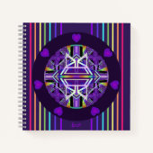 Carnet W3 violet (Devant)