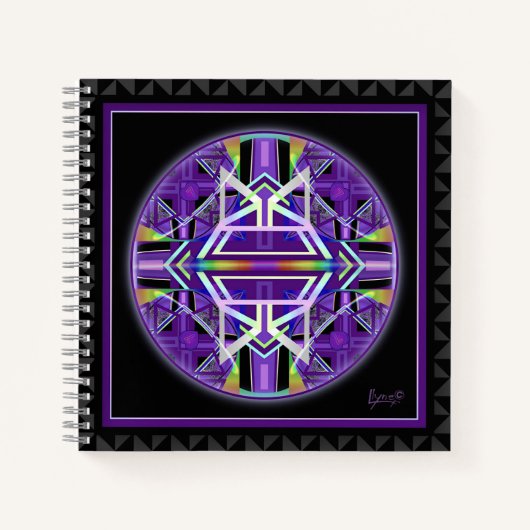 Carnet W3 violet (Devant)