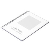 Carnet W Modèle Funeral Guest Book Ajouter photo préférée (Côté gauche)