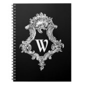 Carnet W Monogramme initial (Devant)