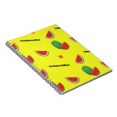Carnet W pour le jaune pastèque (Côté Droit)
