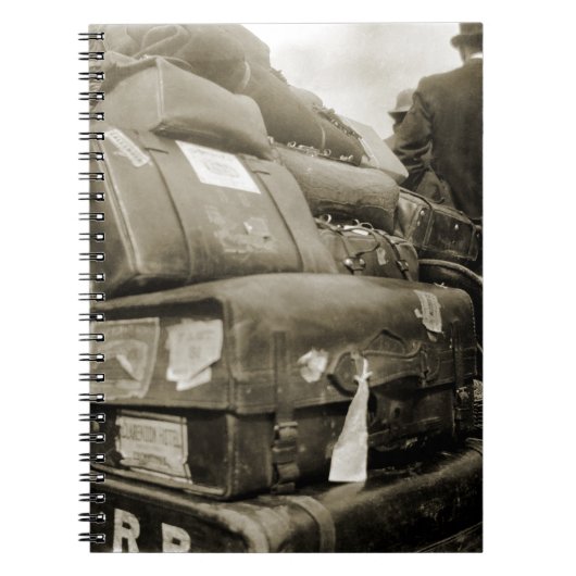 CARNET WAGON SUITCASE 1890 (Devant)