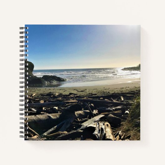Carnet Waikiki Beach, cape Disappointment, Washington (Devant)
