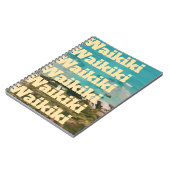 Carnet Waikiki, Honolulu, Oahu, Hawaï (Côté gauche)