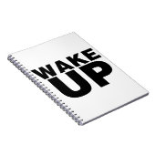 Carnet Wake up Black (Côté Droit)