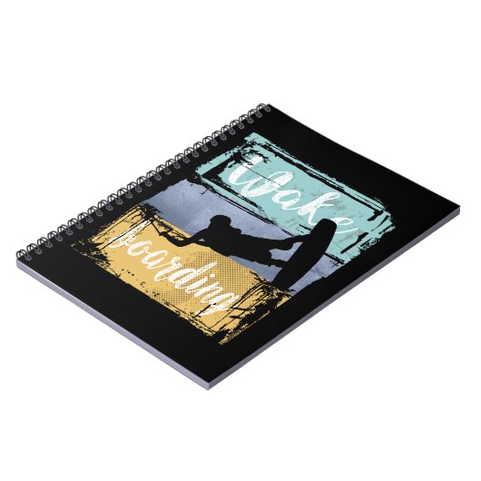 Carnet Wakeboard Retro Wakeboard (Côté gauche)