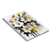 Carnet Wallflower - Fleurs aquarelle (Côté Droit)