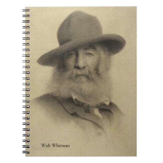 Carnet Walt Whitman - Le bon poète gris (Devant)