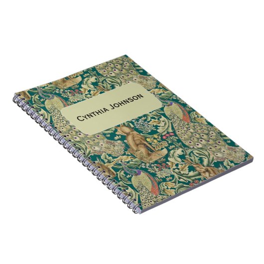 Carnet Walter Morris "Forest" personalized (Côté Droit)