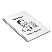 Carnet WAN Homme à votre service Rétro Tech (Côté Droit)