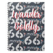 Carnet Wander Boldly (Devant)