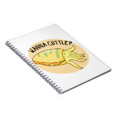 Carnet Wanna Cuttle Funny Cuttlefish Pun (Côté Droit)