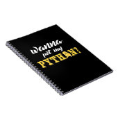 Carnet Wanna Pet My Python (Côté Droit)