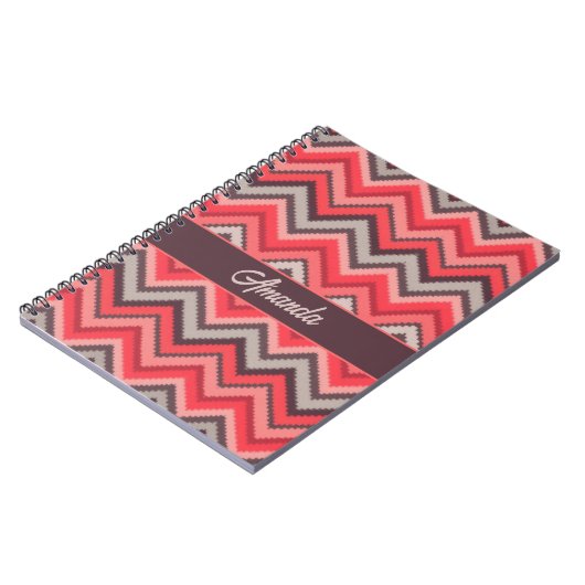 Carnet Warm Chevron (Côté gauche)