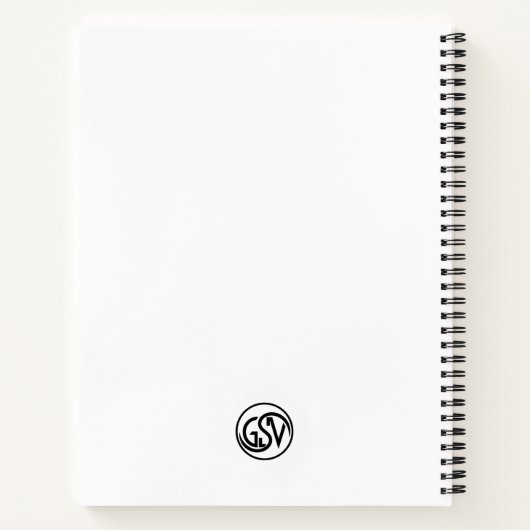 Carnet Warrior Geometric Graphite Abstract Notebook (Dos)