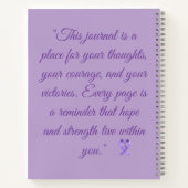 Carnet Warriors of Hope Strength Notebook – Inspirational (Dos)