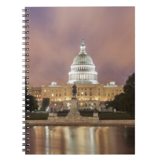 Carnet Washington DC, bâtiment de capitol (Devant)