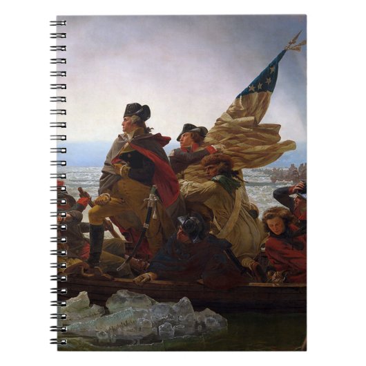 Carnet Washington traversant le Delaware Art (Devant)