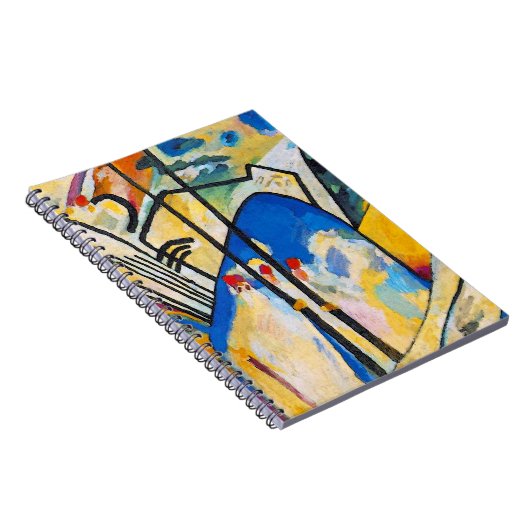 Carnet Wassili Kandinsky Composition Four - Art Abstrait (Côté Droit)