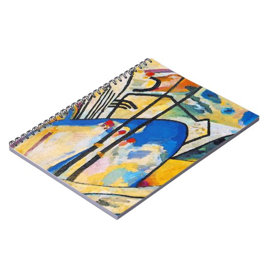 Carnet Wassili Kandinsky Composition Four - Art Abstrait (Côté gauche)
