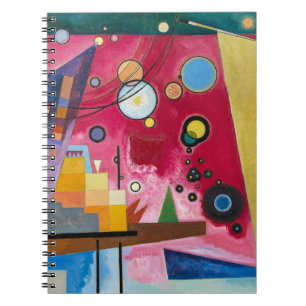 Carnet Wassily Kandinsky Schweres Rot 1924 Art Abstrait