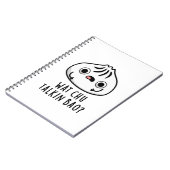 Carnet Wat Chu Talkin Bao Funny Dimsum Pun  (Côté gauche)