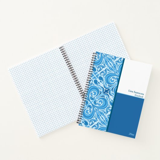 Carnet Water and Wavers Custom Notebook (Intérieur)