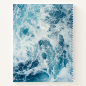 Carnet Water bleu (Dos)