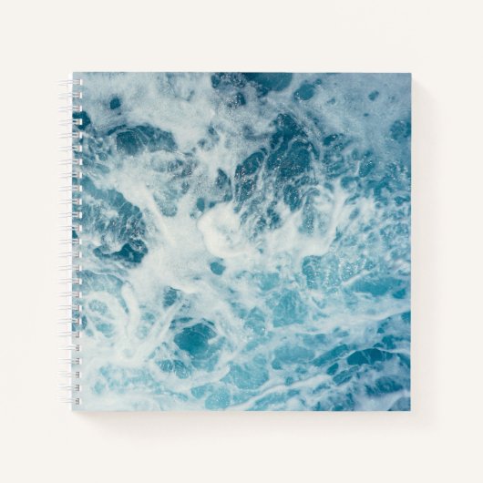Carnet Water bleu (Devant)