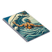 Carnet Water-polo Player Spiral Notepad (Côté Droit)