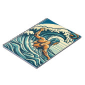 Carnet Water-polo Player Spiral Notepad (Côté gauche)