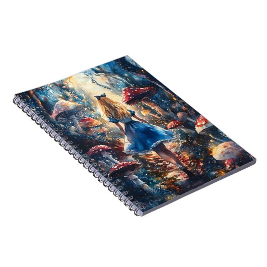 Carnet Watercolor Alice in Wonderland (Côté Droit)