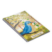 Carnet Watercolor Bluebird (Côté Droit)