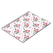 Carnet Watercolor cupcakes (Côté gauche)